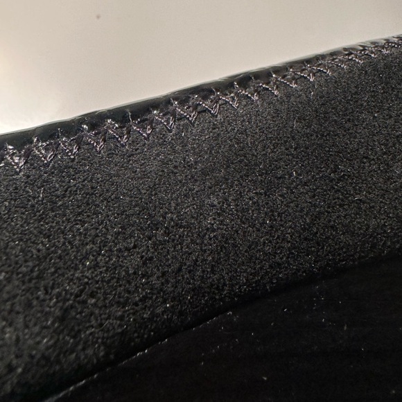 🤩Michael Kors Black Croc-Embossed Buckle Flats, Size 9 - Picture 4 of 9